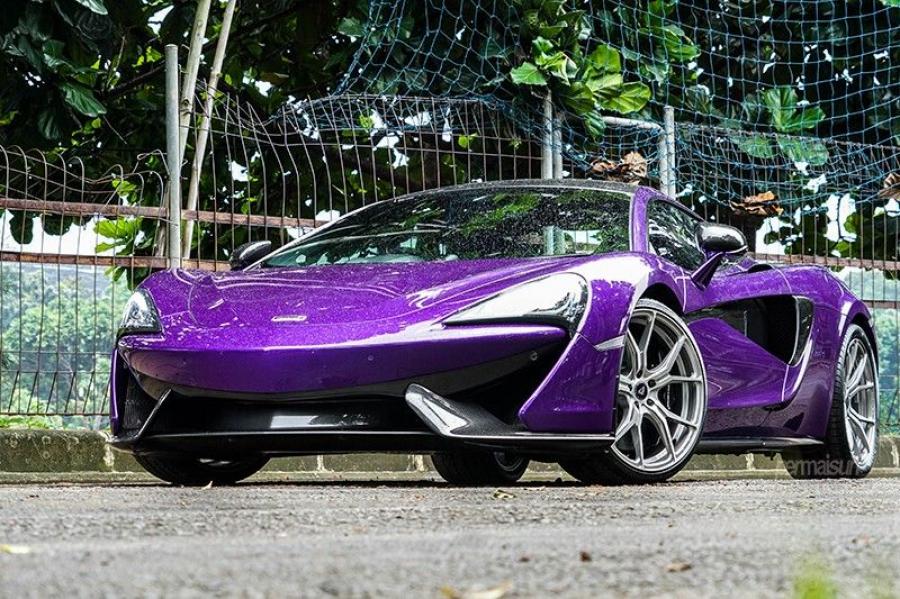  McLaren 570S Mauvine Blue by Permaisuri 2016 года  (фото 9 из 10)
